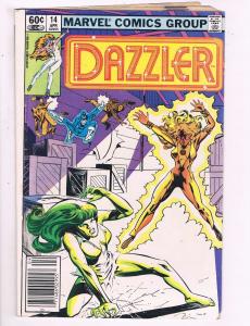 Dazzler #14 VF Marvel Comics Group Comic Book 1981 DE8
