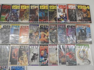 Complete Sets 1984 (1-29), & Epic Illustrated (1-34) Avg VF Condition!