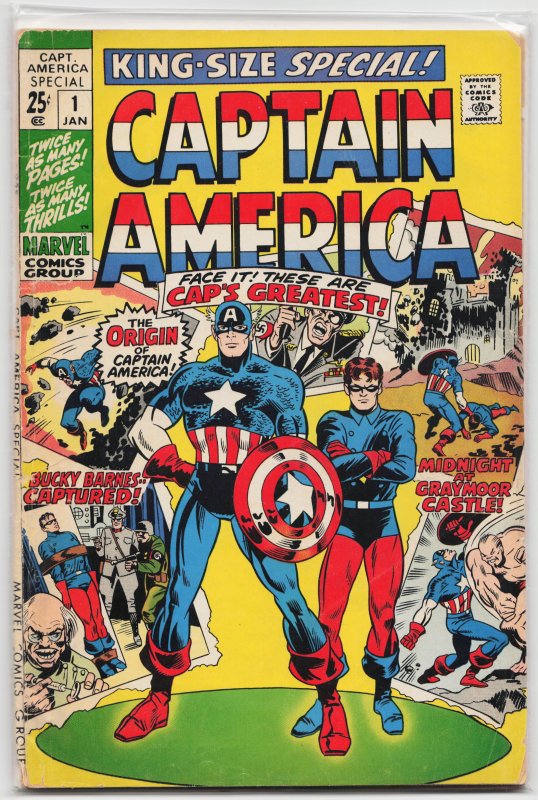 Captain America Annual #1 (1971) Captain America