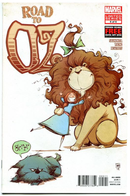 ROAD TO OZ #5, VF, Wizard, Dorothy, Frank Baum, 2012, more OZ in store