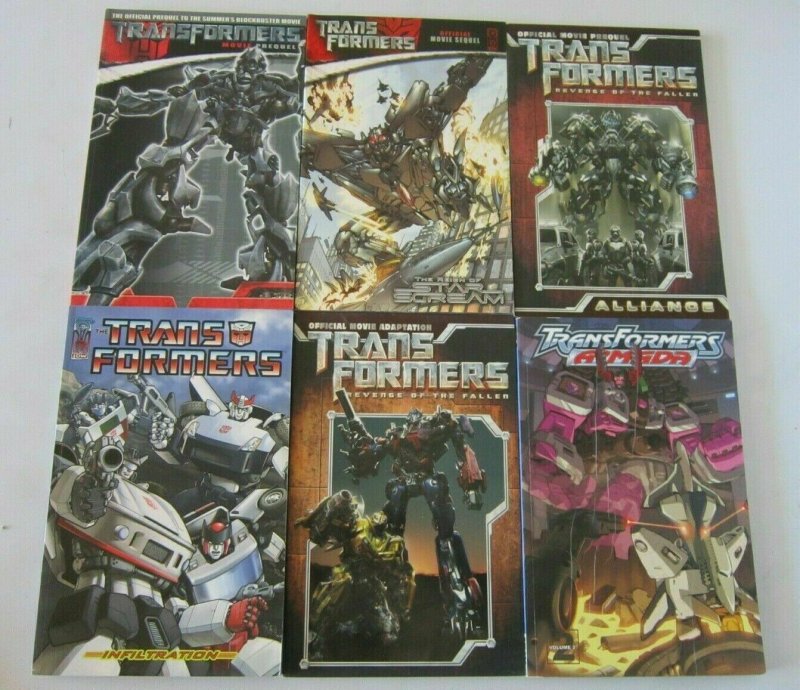 Transformers comic lot 6 diff avg 8.0 VF (Modern)