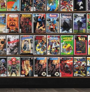 Huge Lot 150+ Comics with Wally The Wizard, Warp, Preacher & More!