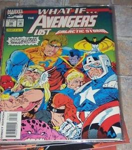 What If...? #56 (Dec 1993, Marvel)  THE AVENGERS LOST GALACTIC STORM