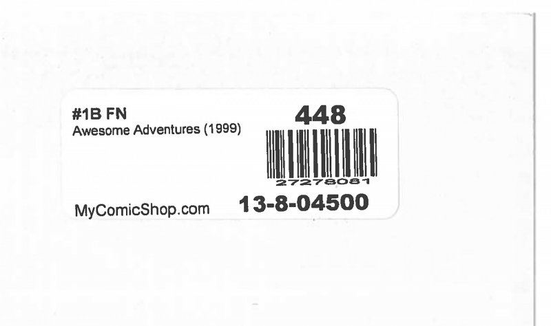 Awesome Adventures (1999) #1B FN