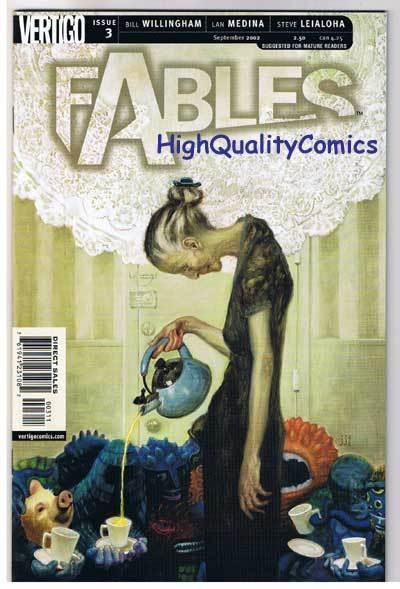 FABLES #3 , NM+, Willingham, Fairy Tales, Vertigo, 2002, more in store
