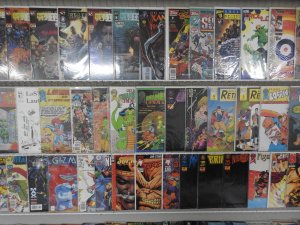 Huge Lot of 130+ Comics W/ Voltron, Primortals, Dracula Avg. VF- Condition