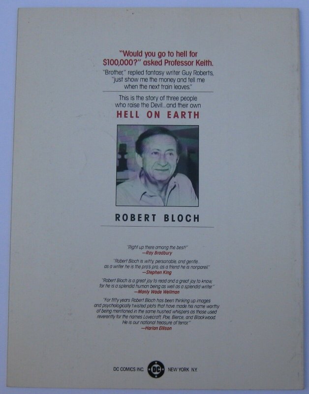 DC Science Fiction Graphic Novel #SF1 (1985, DC), FN-VFN (7.0), Hell On Earth