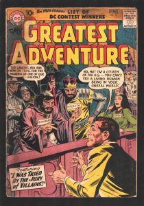 My Greatest Adventure #15 1957-Ruben Moreira & Jack Kirby story art-Villains ...