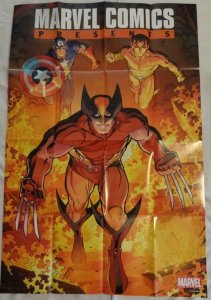 MARVEL COMICS PRESENTS Promo Poster, 24 x 36, 2018, MARVEL, Unused 126 Wolverine