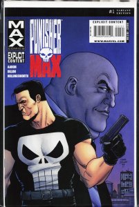 PunisherMAX #1 Dillion Cover (2010) Punisher