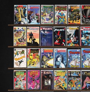 Huge Lot 150+ Comics with Vigilante, Silver Surfer, Eternal Warrior & More!