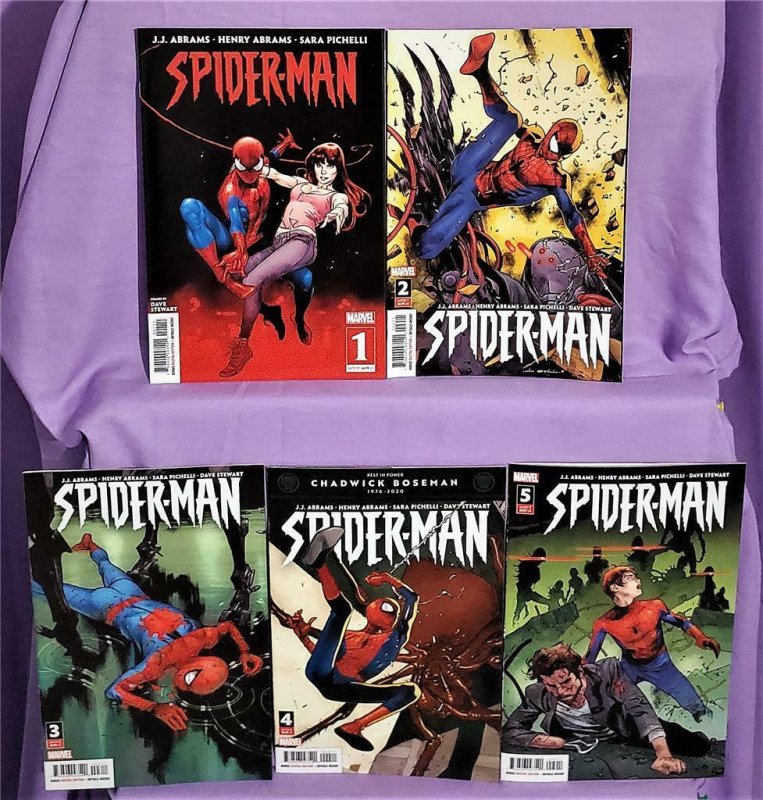 J.J. Abrams Henry Abrams SPIDER-MAN #1 - 5 Sara Pichelli (Marvel, 2019)!