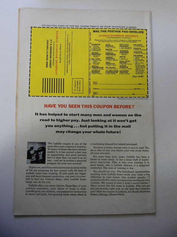 Daredevil #105 (1973) VG/FN Condition ink fc