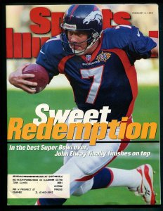 Sports Illustrated (8.0 VFN)  John Elway Super Bowl /  February 1998