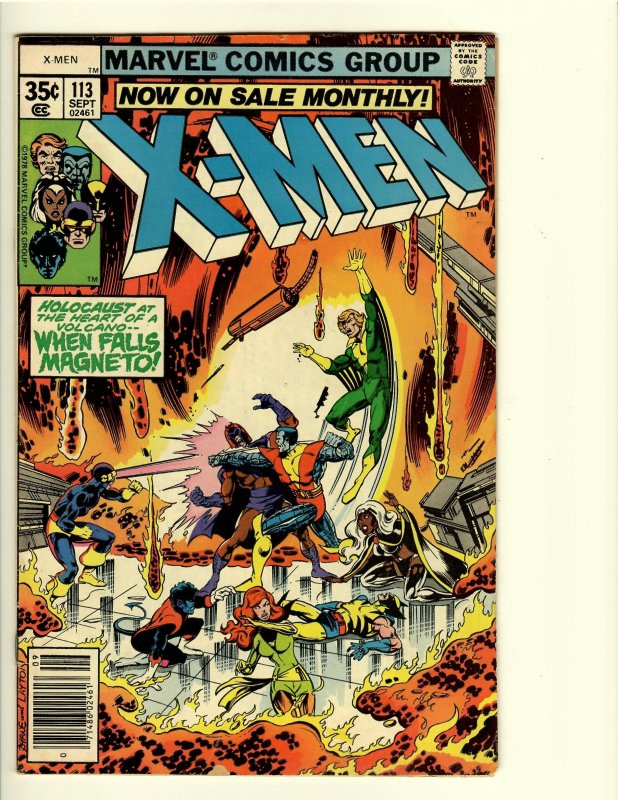 X-MEN #113 VG/F 5.0 MAGNETO (VERMONT COLLECTION)