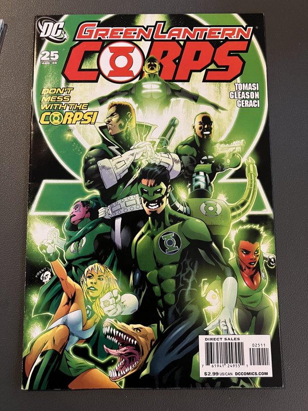 Green Lantern Corps #25 (2008) VF ONE DOLLAR BOX!