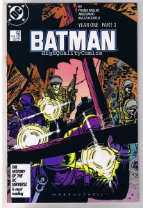 BATMAN #406, VF, Frank Miller, Year One, Mazzucchelli, more BM in store