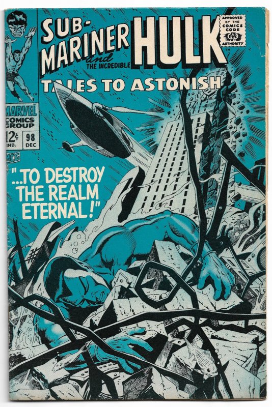 Tales to Astonish #98 1968 F-VF