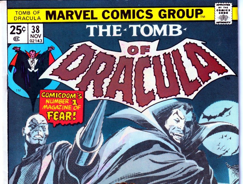 Tomb of Dracula(vol. 1) # 38  Helpless Before a Silver Dagger