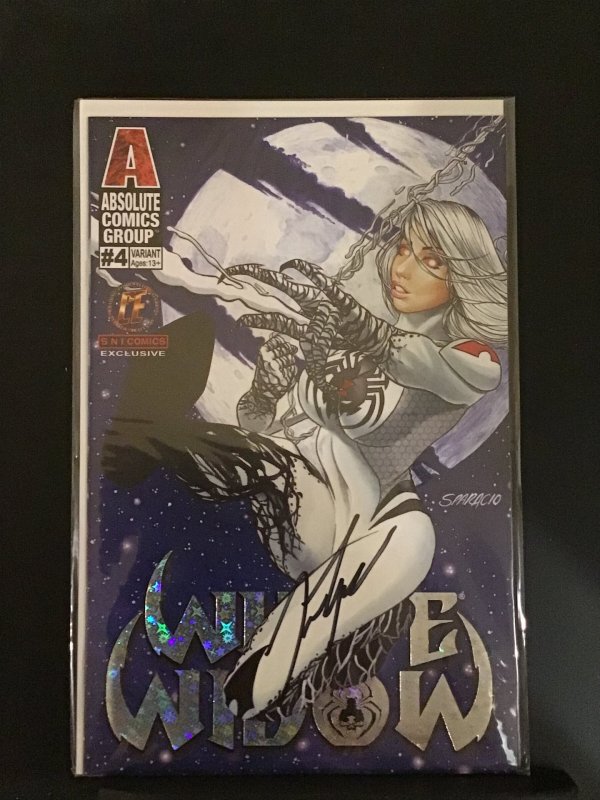 White Widow #4 signed by Jamie Tyndall with COA