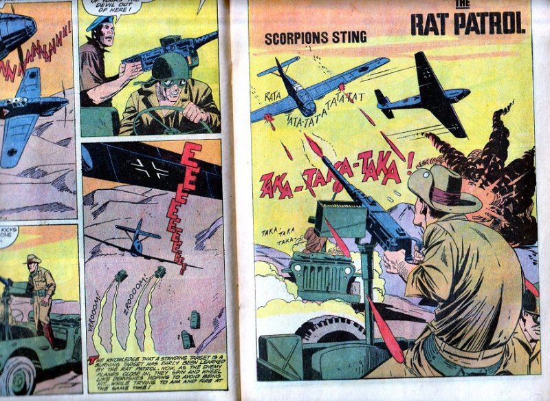 The Rat Patrol # 1    Hit TV Series focusing on WWII African Campaign