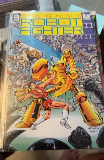 Magnus Robot Fighter #4 (1991) Magnus, Robot Fighter 