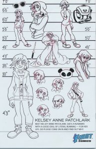 Lark's Killer #1 2017 Signed by Jeremy Clark Back Cover First Comics EB202