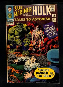 Tales To Astonish #77 Sub-Mariner and the Hulk!