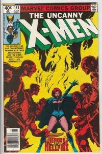 X-Men #134 Jun-80 PRICE DROP NM- $250 1st HELLFIRE part II 1st Dark Phoenix UTAH