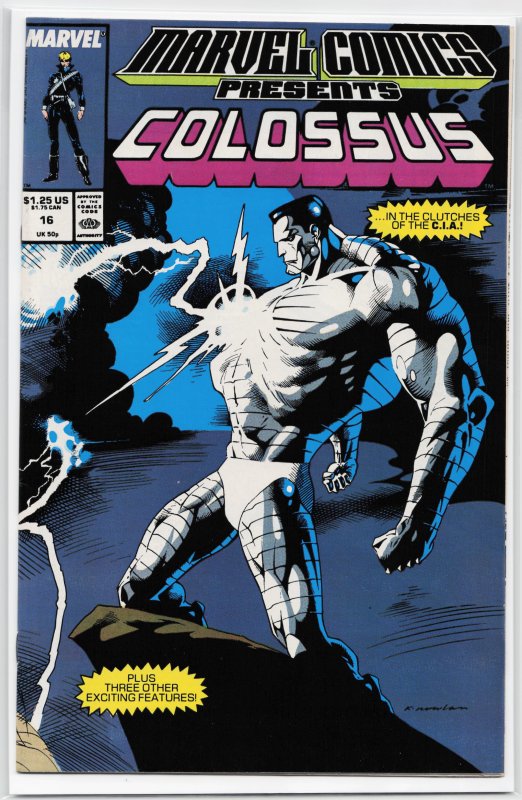 Marvel Comics Presents #16 (1989) Colossus