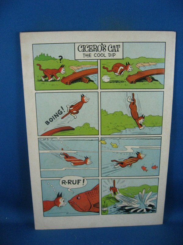 CICEROS CAT 1 F VF FIRST ISSUE MUTT AND JEFF 1959 UNUSUAL