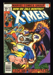 X-Men #112 VF- 7.5 Chris Claremont Story Wolverine Magneto!