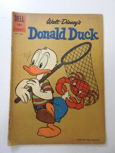 Donald Duck #84 (1962) VG- Condition pencil fc