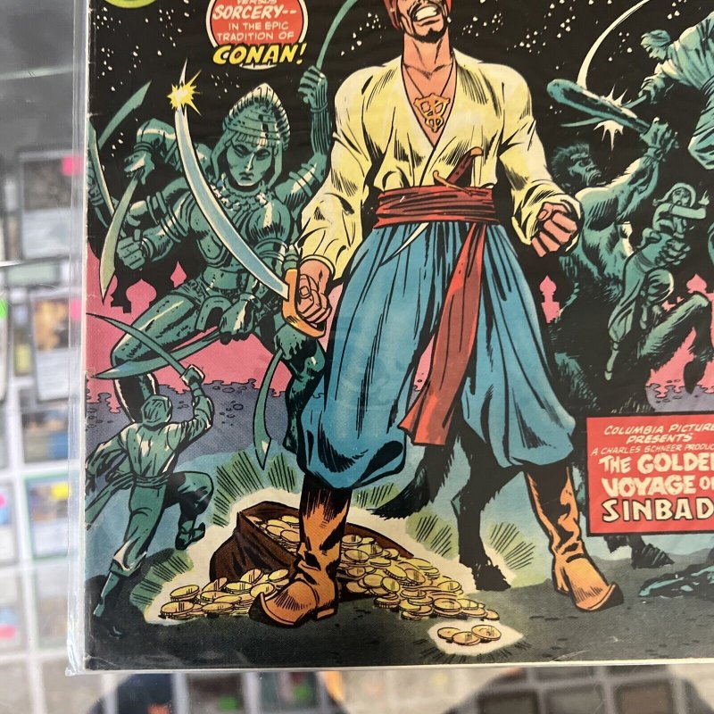 Worlds Unknown #7 Marvel Comics 1974 Sinbad