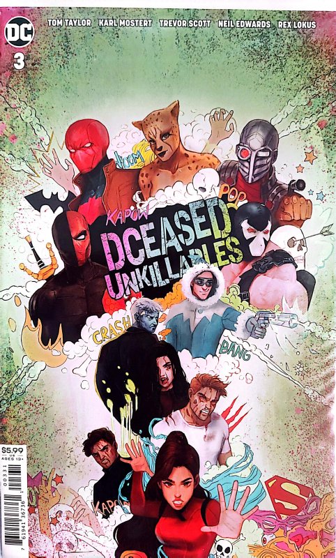 DCeased: Unkillables #3 Suicide Squad Movie Variant Cover (2020)