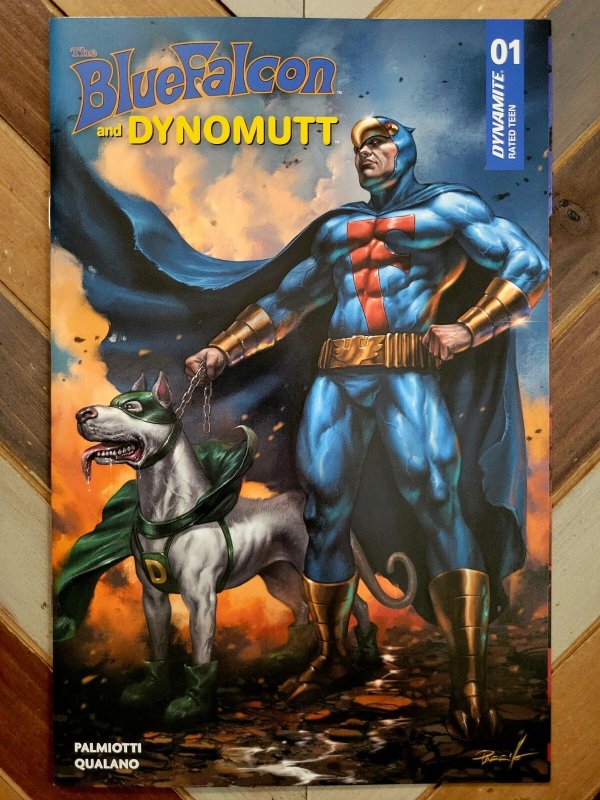 Blue Falcon & Dynomutt #1-2 (Dynamite 2025) Lucio Parrillo Covers + J. Palmiotti