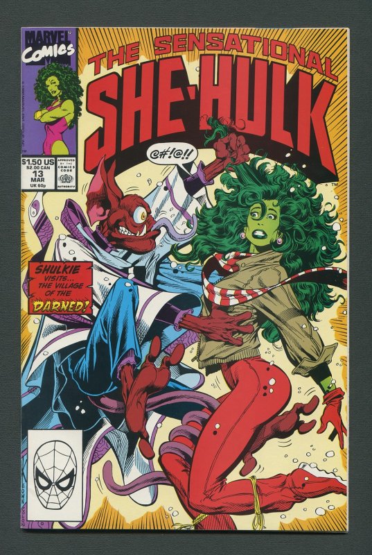 She-Hulk #13  /  9.0 VFN/NM   January 1990