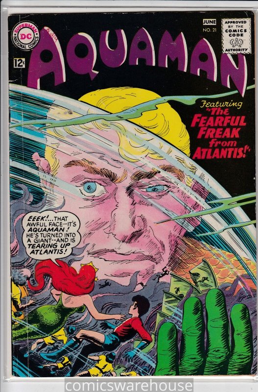 AQUAMAN (1962 DC) #21 VG A02669