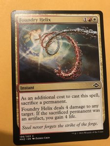 FOUNDRY HELIX : Magic the Gathering MTG card; Modern Horizons 2021, NM