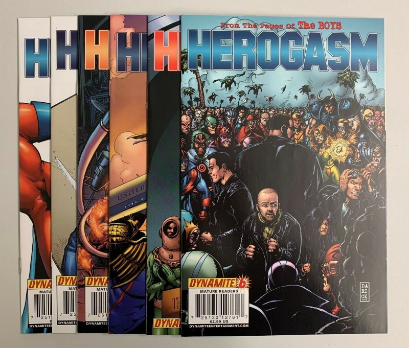 The Boys Herogasm #1-6 (Dynamite 2009) Garth Ennis 1st Soldier Boy (8.5+)