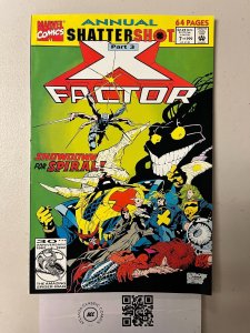 X-Factor #7 VF-NM Marvel Comic Book 1992 Annual 18 TJ63