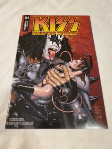 Kiss Blood And Stardust 1 NM+ Jetpack Comics Sketch