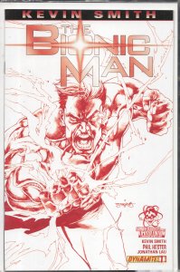 The Bionic Man #1 Larry's Comics Cover (2011) The Six Million Dollar Man / Bi...