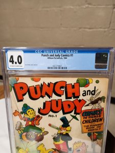 Punch and Judy #1 CGC 4.0 1944