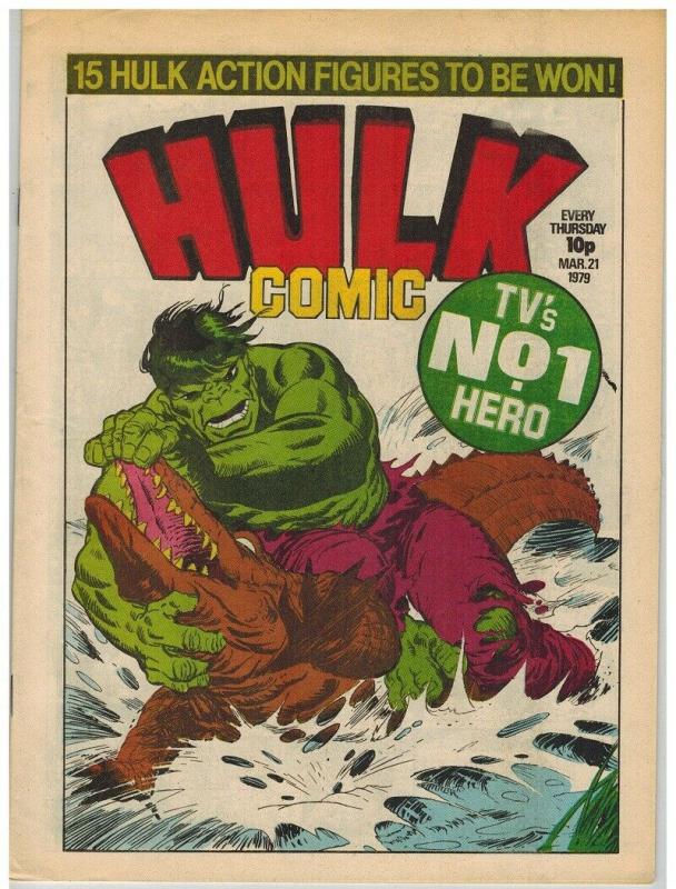 HULK (BRITISH WEEKLY) 3 F-VF INCLUDES HULK STORY BY JO