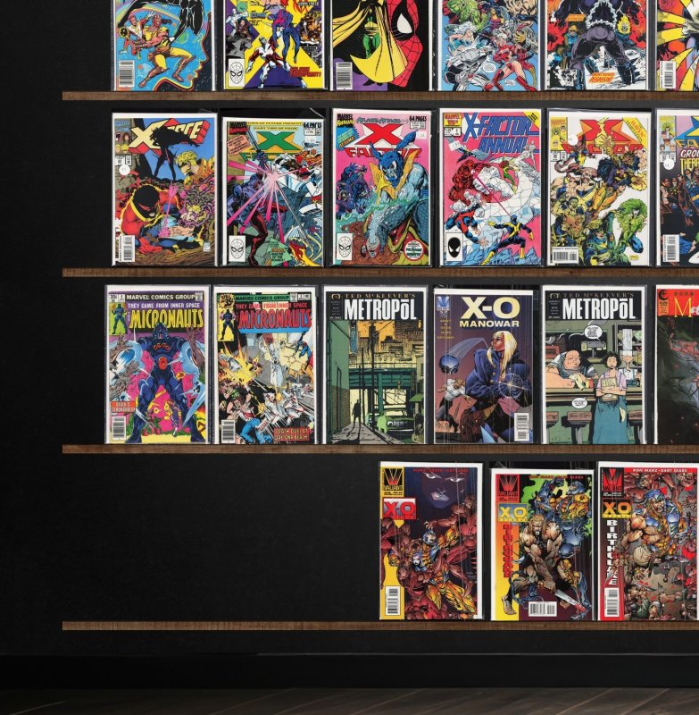 Huge Lot 140+ Comics with X-O Manowar, Marvel Two In One, X-Factor & More!