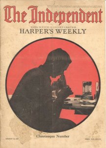 The Independent 8/31/1918-WWI issue-over 100 years old-incorporates Harper's ...