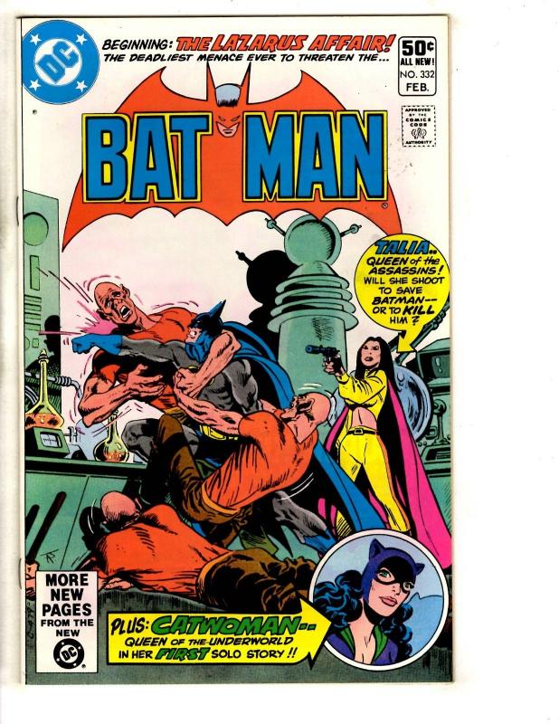 Batman # 332 VF DC Comic Book Joker Catwoman Robin Gotham Batgirl Superman J290