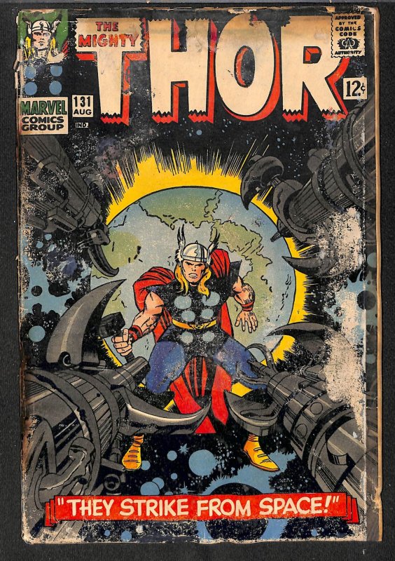 Thor #131 FA/GD 1.5 Marvel Comics