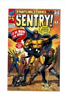 NEW AVENGERS #9 (9.2 OB) SENTRY VARIANT!! 2005 